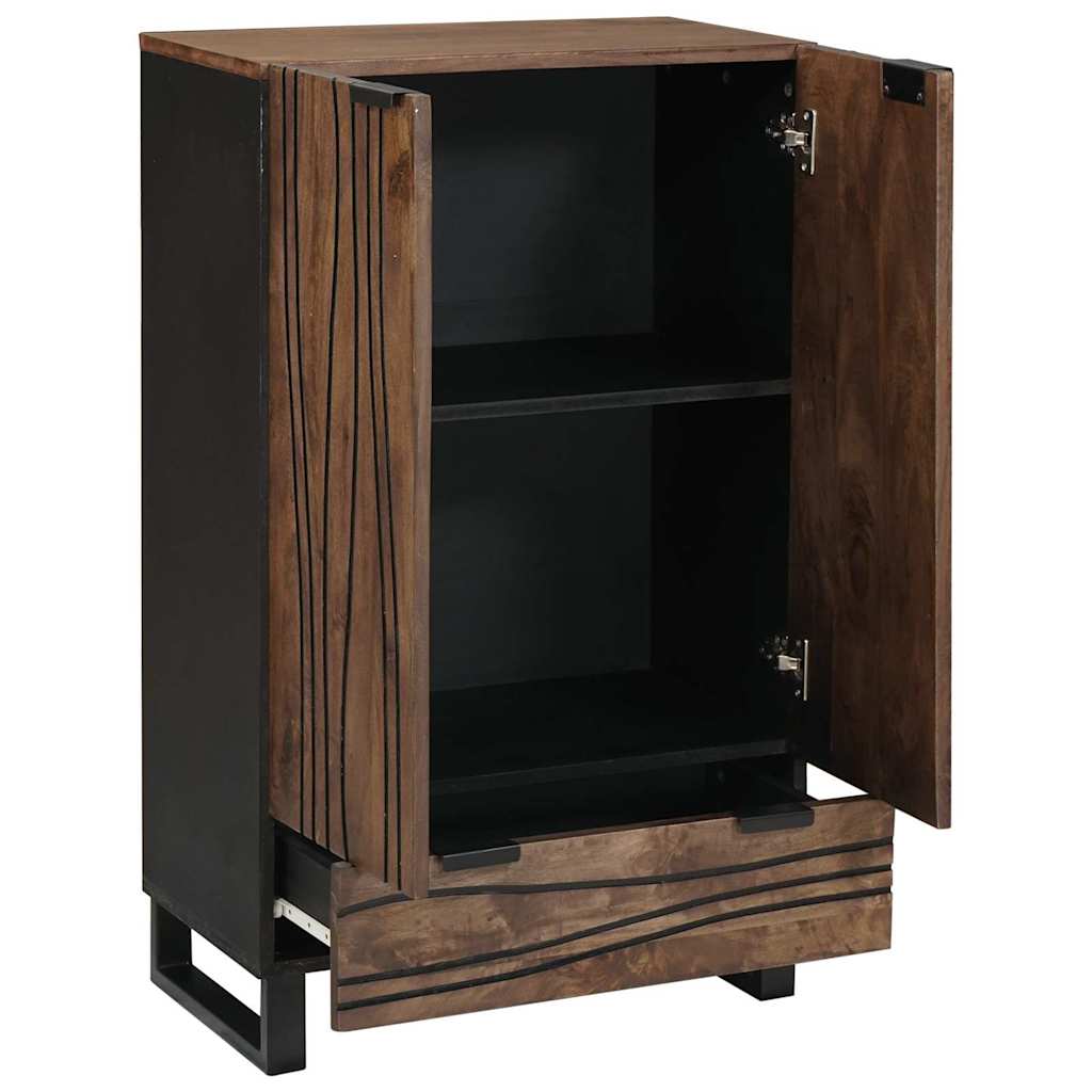 Highboard Brown 60 x 33 x 100 cm Solid mango wood