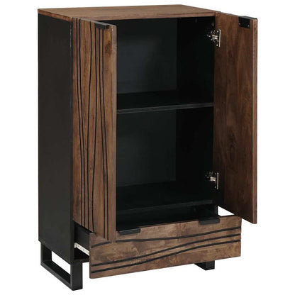 Highboard Brown 60 x 33 x 100 cm Solid mango wood