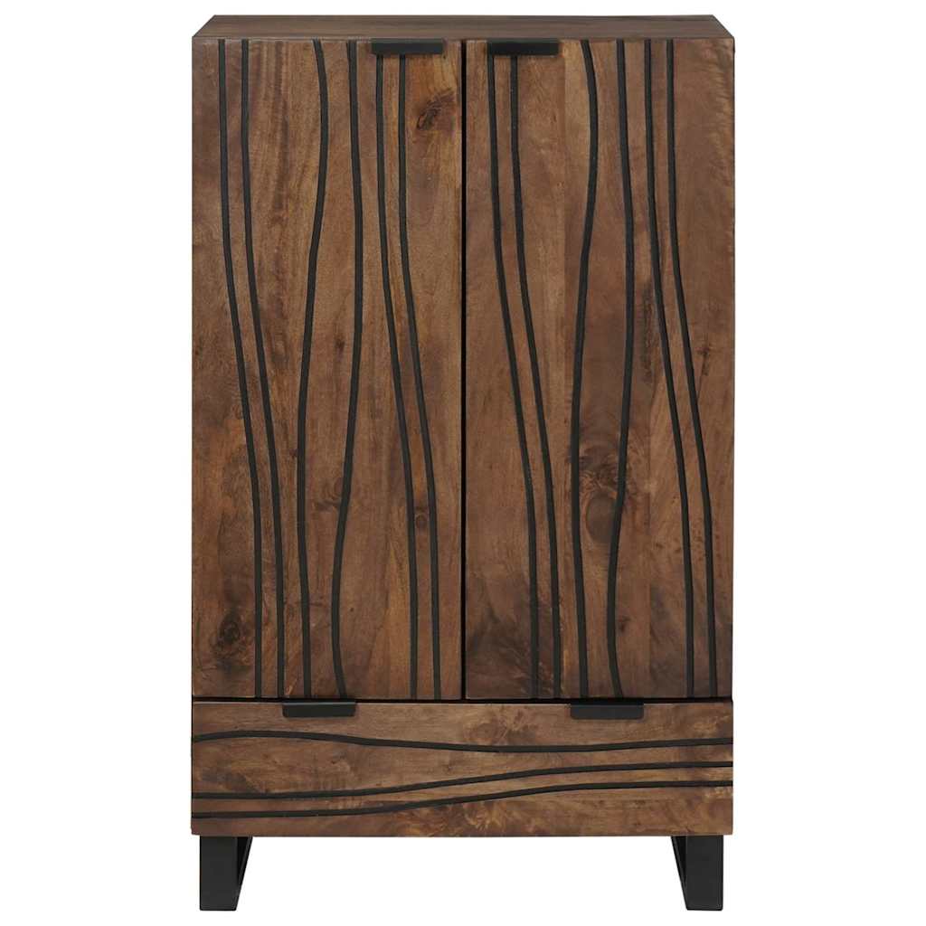 Highboard Brown 60 x 33 x 100 cm Solid mango wood