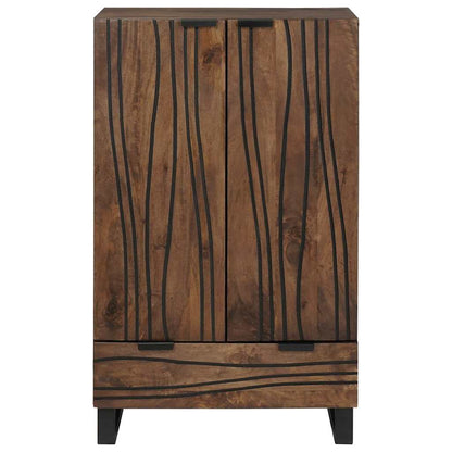 Highboard Brown 60 x 33 x 100 cm Solid mango wood