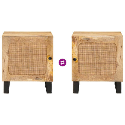 Bedside Cabinet Natural 40 x 33 x 46 cm