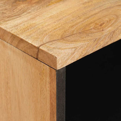 Bedside Cabinet Natural 50 x 33 x 62 cm Solid Mango Wood