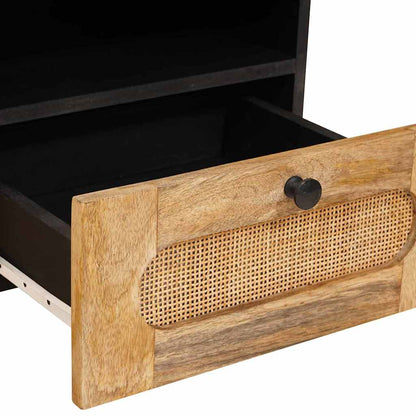 Coffee Table Artisan Oak 80 x 54 x 40 cm Solid Mango Wood