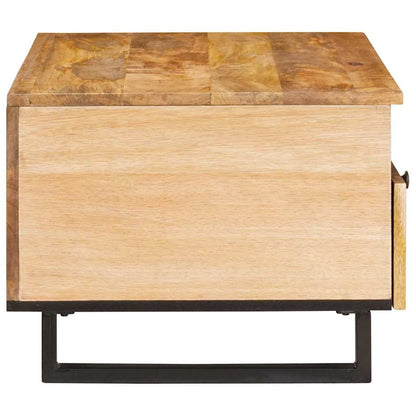 Coffee Table Artisan Oak 80 x 54 x 40 cm Solid Mango Wood