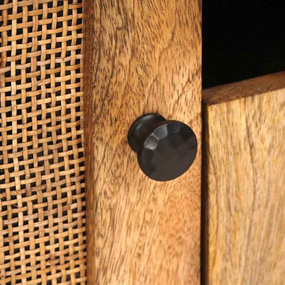 TV Cabinet with Drawer Brown 105 x 33 x 46 cm Solid Mango Wood