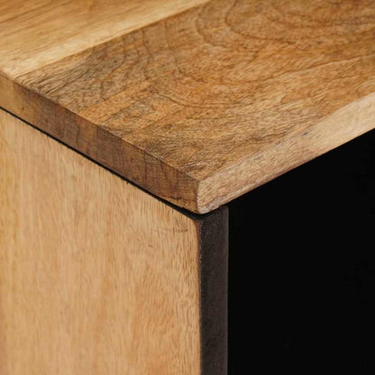 TV Cabinet with Storage Brown 80 x 33 x 46 cm Solid Mango Wood