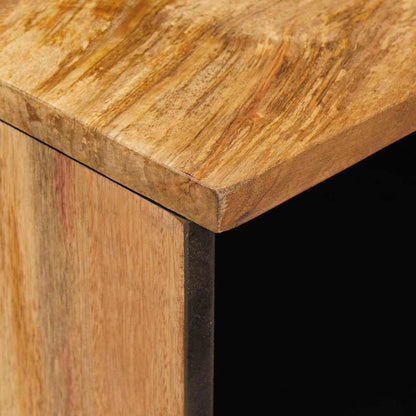 TV Cabinet with Drawer Brown 100 x 33 x 46 cm Solid Mango Wood