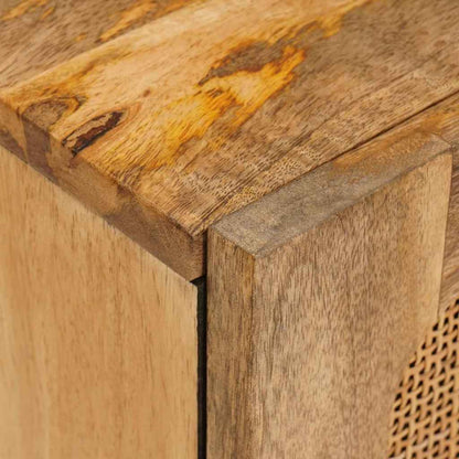 Bathroom Hanging Cabinet Brown 38 x 33 x 48 cm Solid Mango Wood