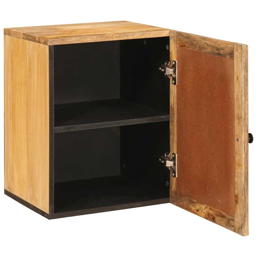 Bathroom Hanging Cabinet Brown 38 x 33 x 48 cm Solid Mango Wood