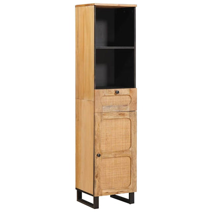 Bathroom Cabinet Brown 38 x 33 x 160 cm Solid Mango Wood