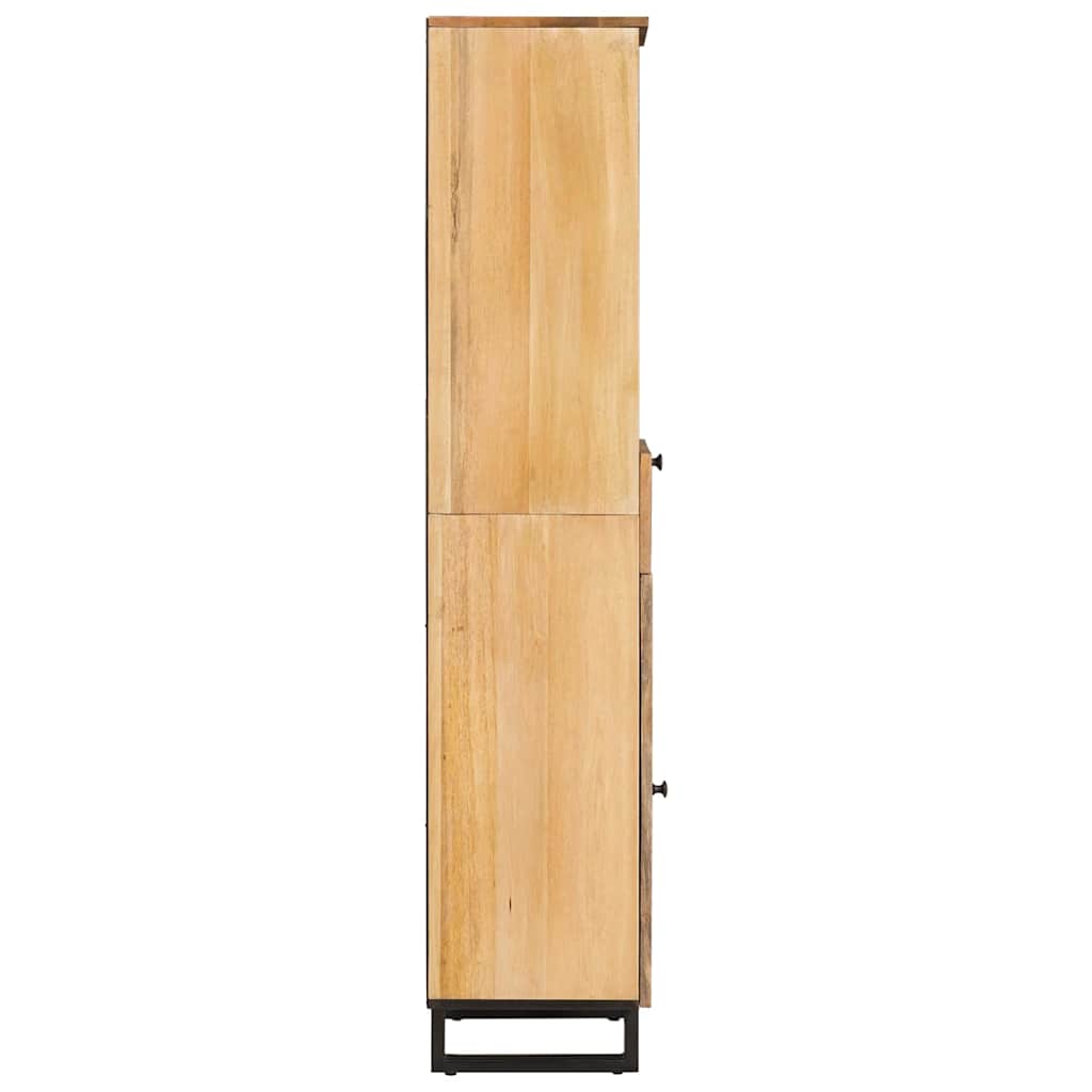 Bathroom Cabinet Brown 38 x 33 x 160 cm Solid Mango Wood