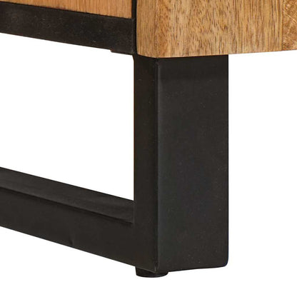 Sideboard with Drawer Brown 40 x 33 x 75 cm Solid Mango Wood
