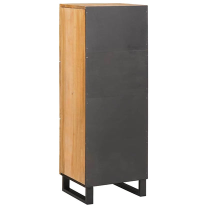 Highboard with Drawer Brown 40 x 33 x 110 cm Solid Mango Wood
