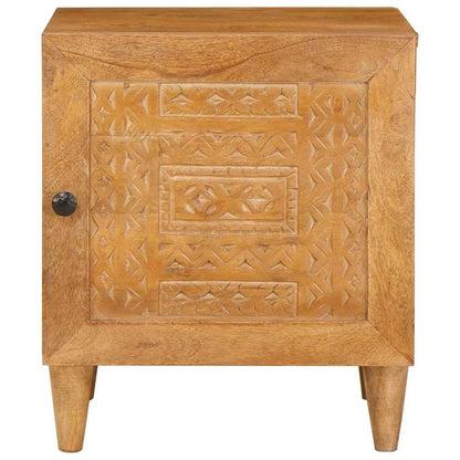 Bedside Cabinet Light Brown 40 x 33 x 46 cm Solid Acacia wood