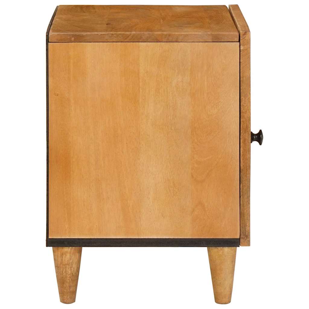 Bedside Cabinet Light Brown 40 x 33 x 46 cm Solid Acacia wood