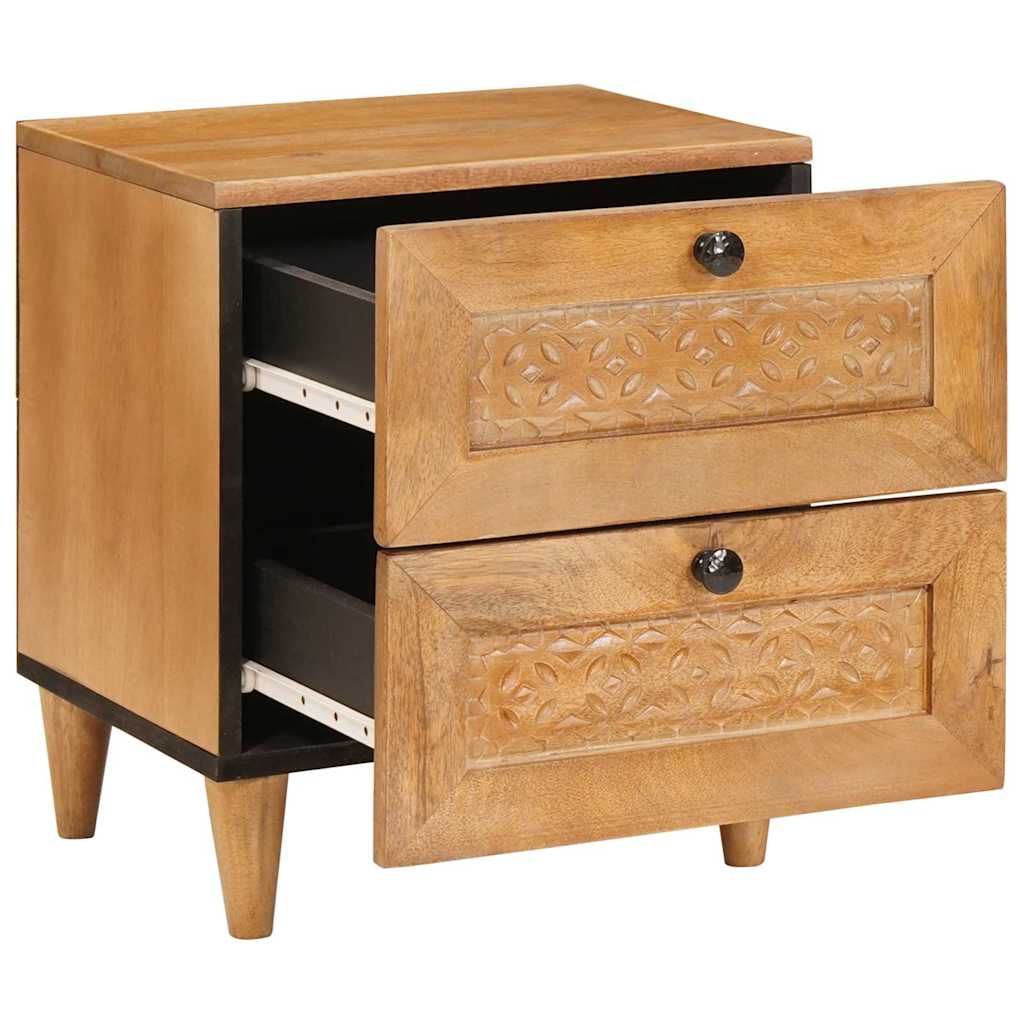 Bedside Cabinet 2 pcs Light Brown 40 x 33 x 46 cm