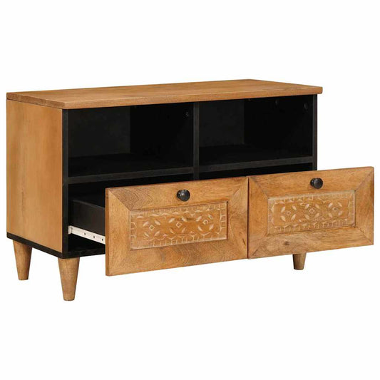 TV Units with Shelf Light Brown 70 x 33 x 46 cm Engineered wood