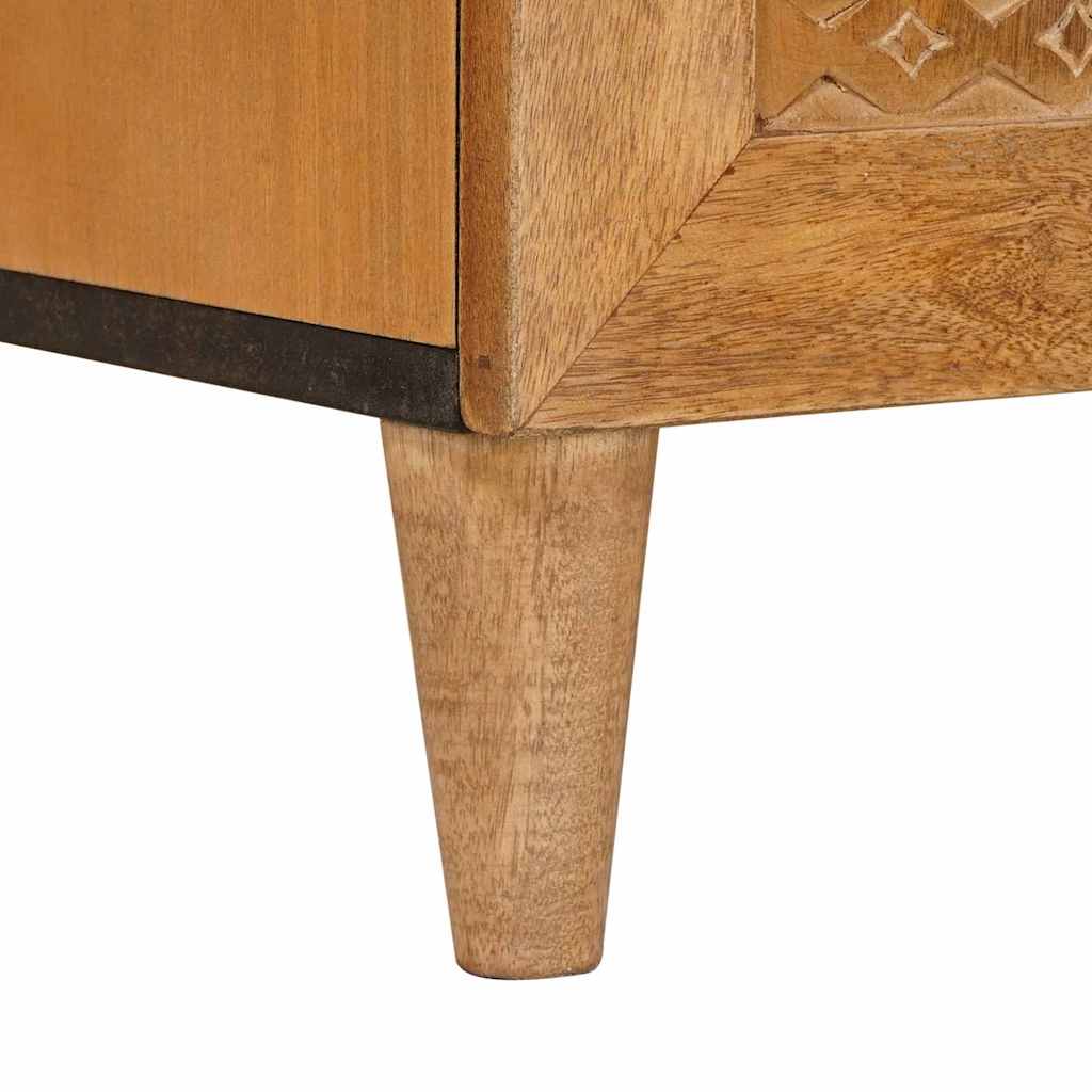 Sideboard Light brown 60 x 33 x 75 cm Solid mango wood