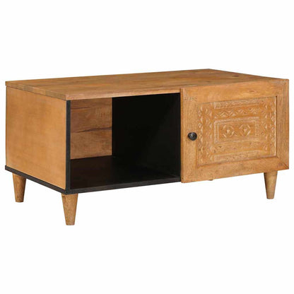 Coffee Table Light Brown 100 x 54 x 40 cm Engineered Wood