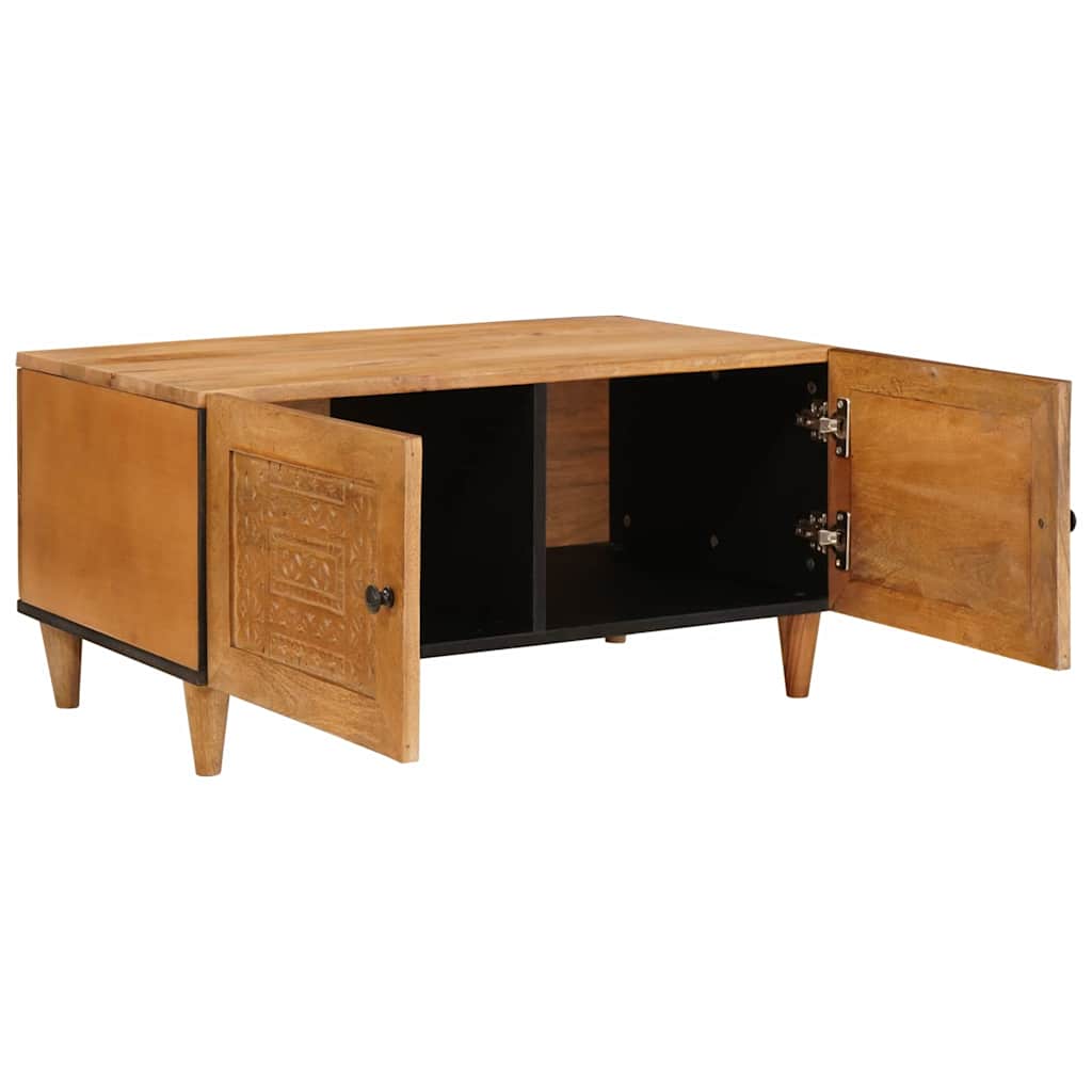 Coffee Table Light Brown 80 x 54 x 40 cm Engineered Wood