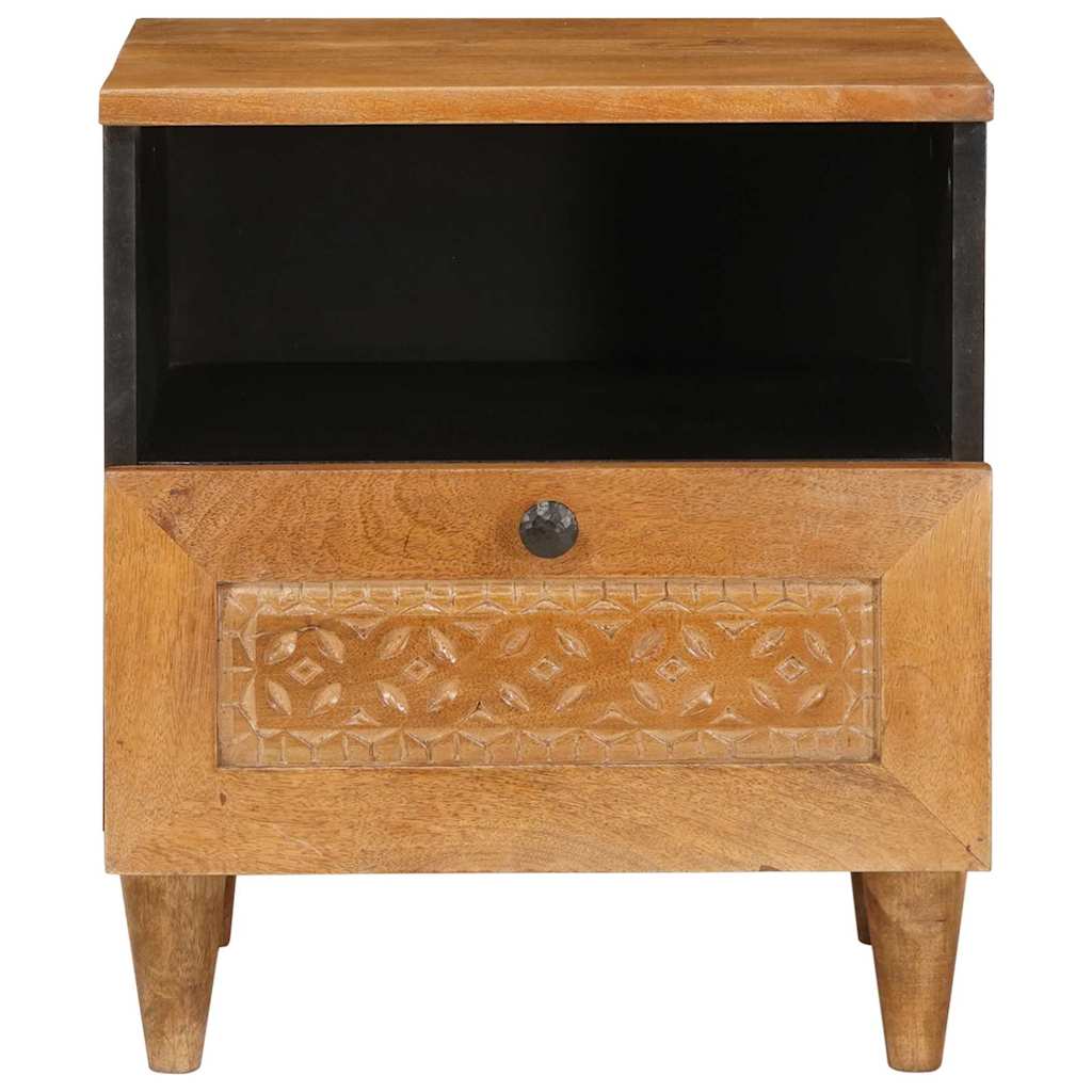 Bedside Cabinet with Drawer 2 pcs Light Brown 40 x 33 x 46 cm