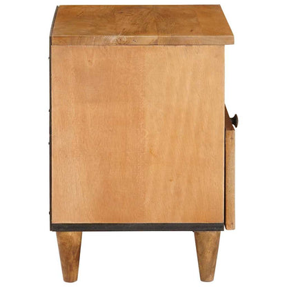 Bedside Cabinet with Drawer 2 pcs Light Brown 40 x 33 x 46 cm