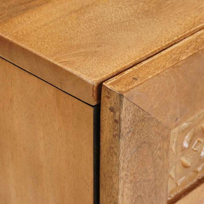 Bedside Cabinet Light Brown 50 x 33 x 60 cm Engineered Wood