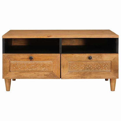 Coffee Table Light Brown 80 x 54 x 40 cm Engineered Wood