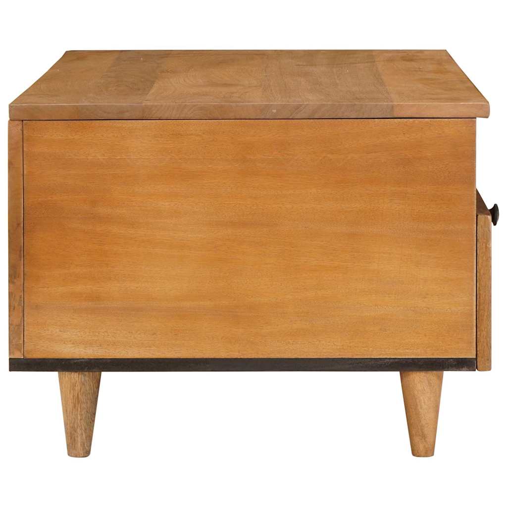 Coffee Table Light Brown 80 x 54 x 40 cm Engineered Wood
