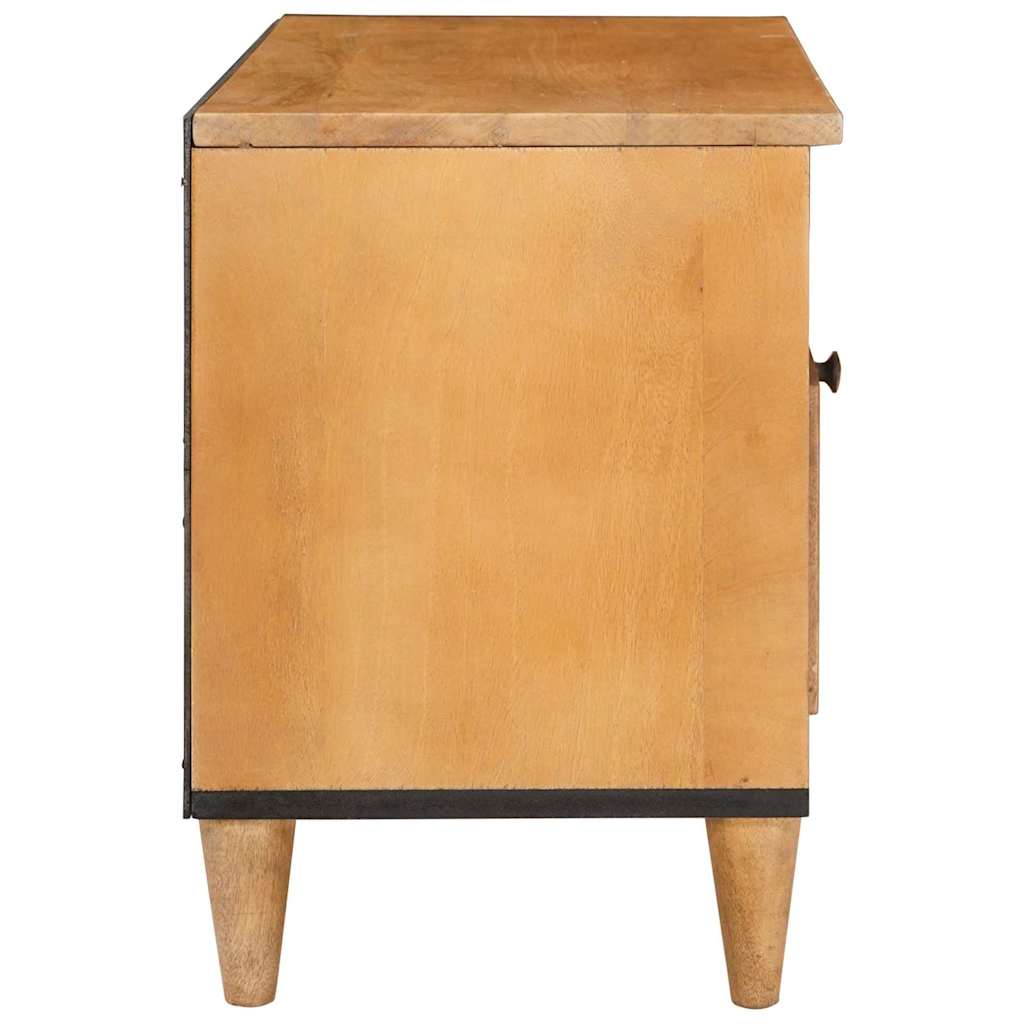 TV Cabinet with Drawer 80 x 33 x 46 cm Solid Mango Wood