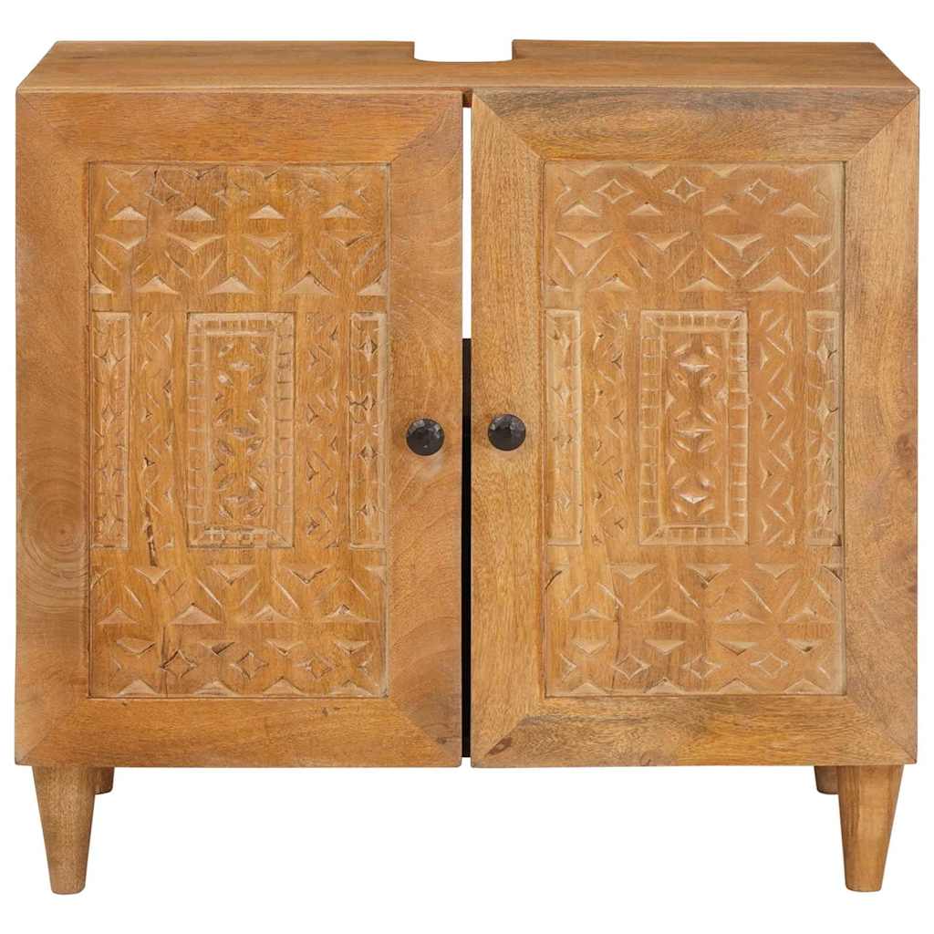 Bathroom Cabinet Wall-mounted Light Brown 62 x 33 x 58 cm