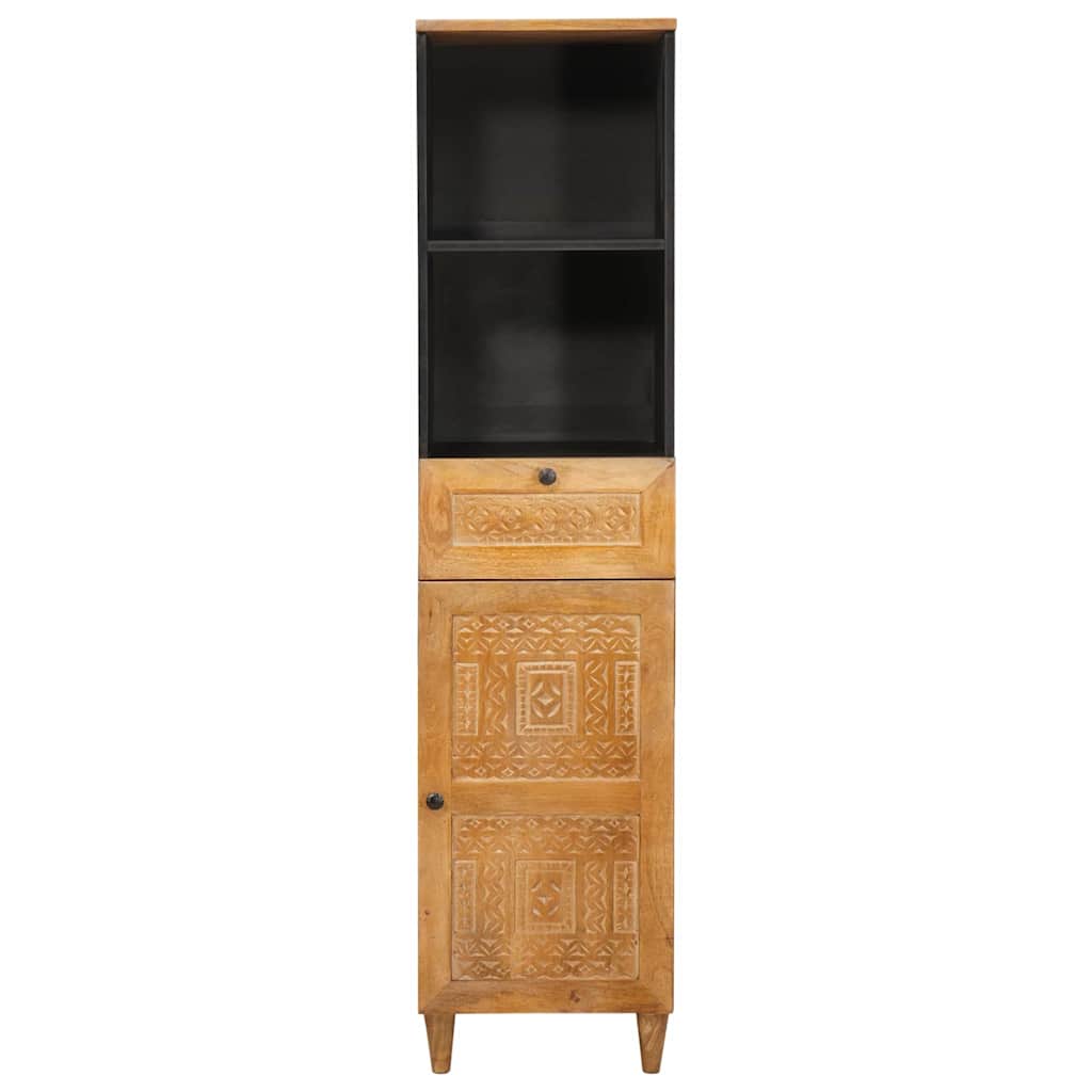 Bathroom Cabinet Light Brown 38 x 33 x 160 cm Engineered Wood
