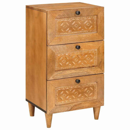 Sideboard with Drawer Light brown 33.5 x 40 x 75 cm