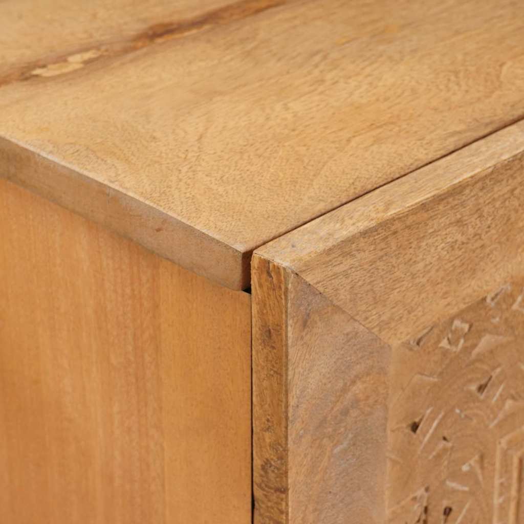 Sideboard 90 x 33 x 75 cm Solid Mango Wood