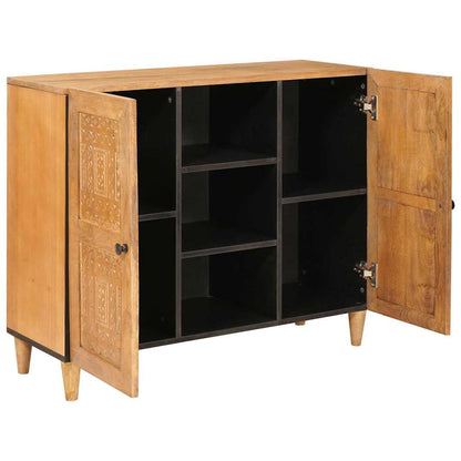 Sideboard 90 x 33 x 75 cm Solid Mango Wood