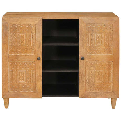 Sideboard 90 x 33 x 75 cm Solid Mango Wood