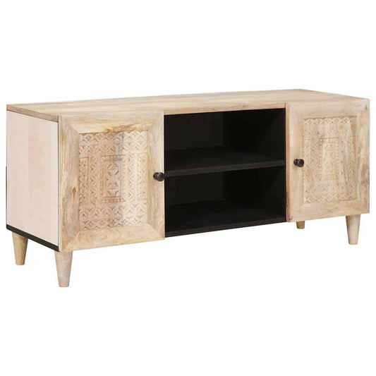 TV Units with Shelf White 105 x 33 x 46 cm Engineered wood
