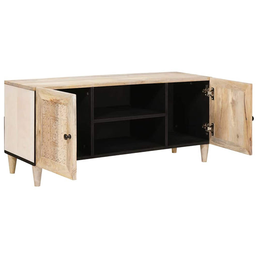 TV Units with Shelf White 105 x 33 x 46 cm Engineered wood