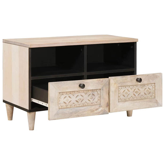 TV Units with Drawer White 70 x 33 x 46 cm Engineered wood