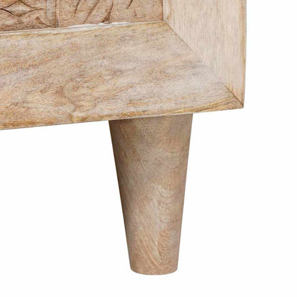 Coffee Table White 80 x 54 x 40 cm Engineered Wood