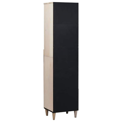 Bathroom Cabinet White 38 x 33 x 160 cm Engineered Wood