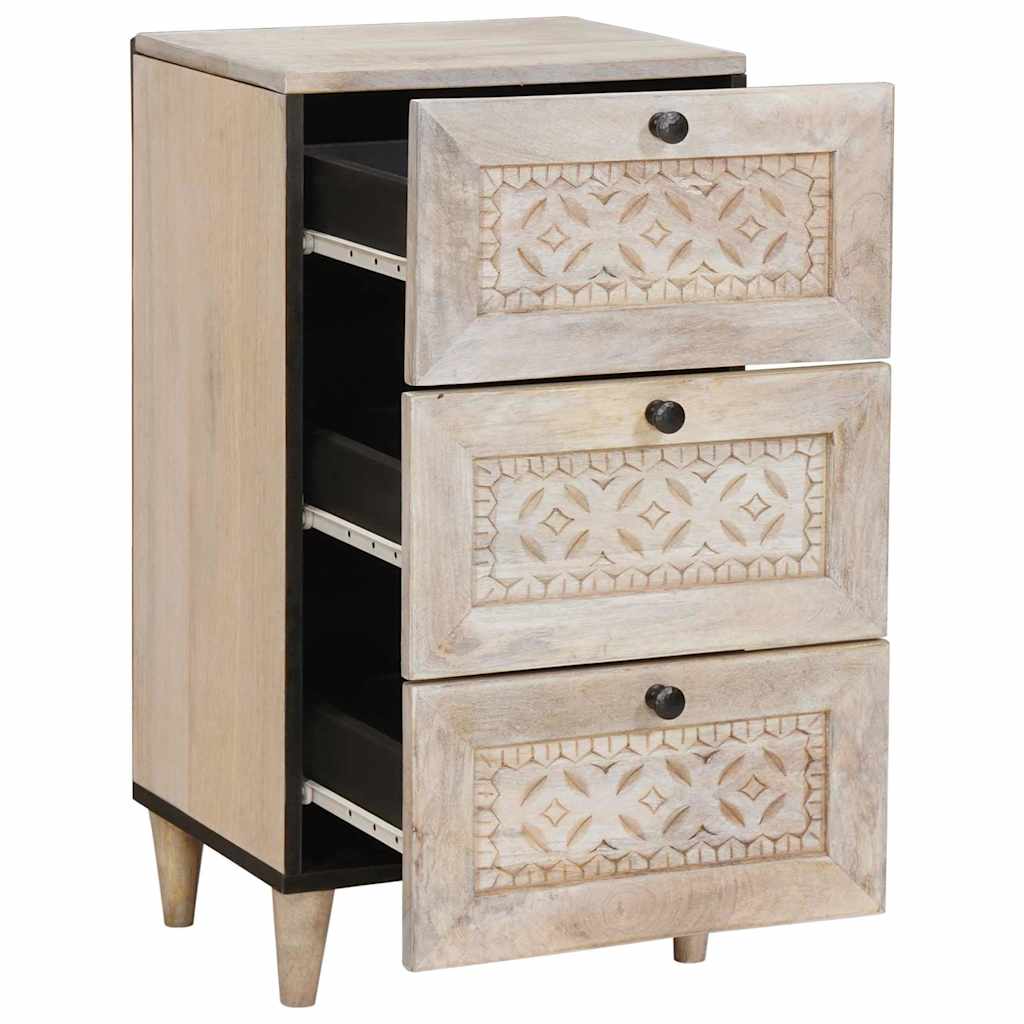 Sideboard with Drawer White 33.5 x 40 x 75 cm
