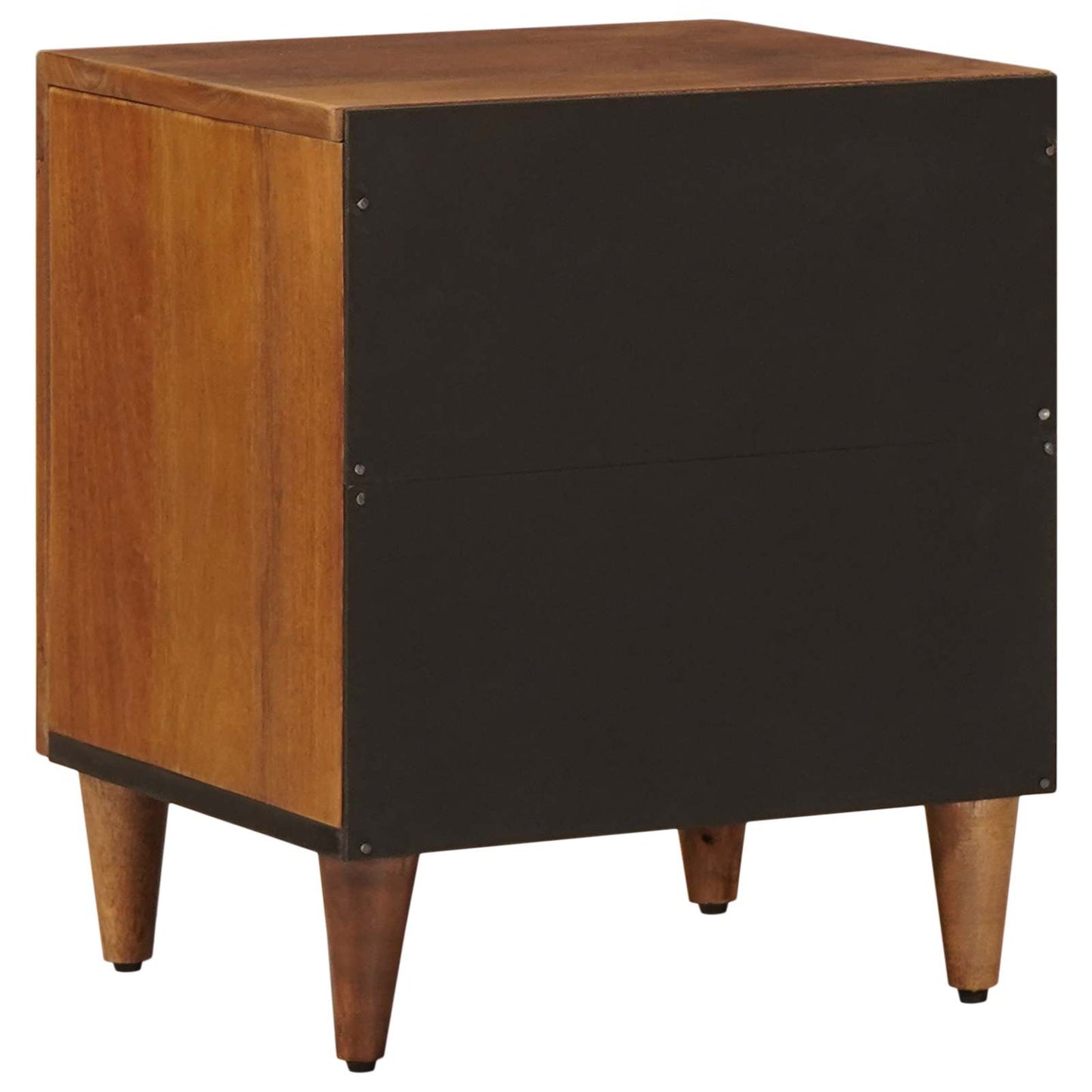 Bedside Cabinet Brown 40 x 33 x 46 cm Solid Mango Wood