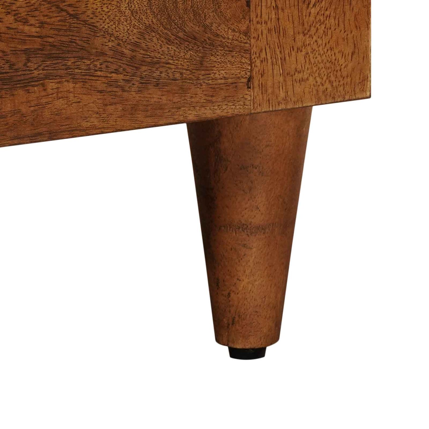 Bedside Cabinet 2 pcs Brown 40 x 33 x 46 cm Solid Mango Wood