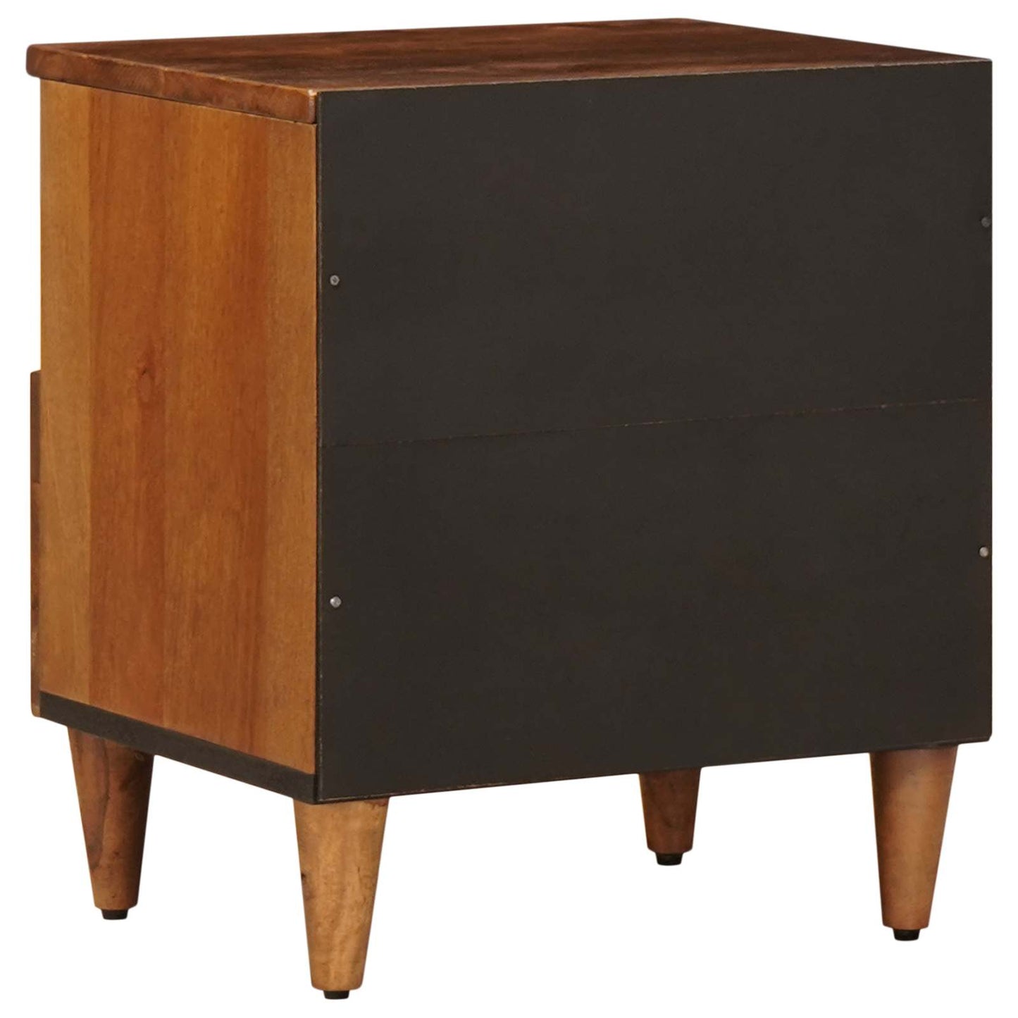 Bedside Cabinet Brown 40 x 33 x 46 cm Solid Mango Wood