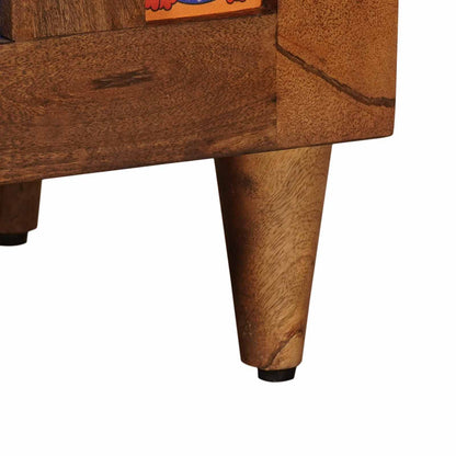 Bedside Cabinet Brown 50 x 33 x 60 cm Solid Mango Wood