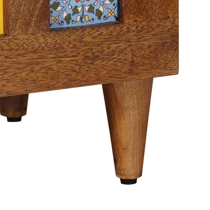 Bedside Cabinet Brown 50 x 33 x 62 cm Solid Mango Wood