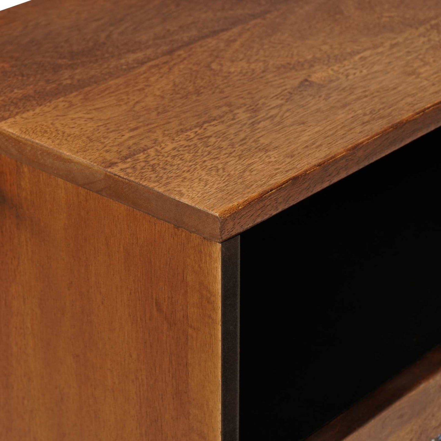 Bedside Cabinet Brown 50 x 33 x 62 cm Solid Mango Wood