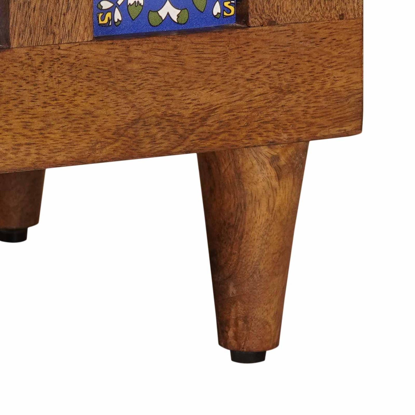 Bedside Cabinet Brown 50 x 33 x 62 cm Solid Mango Wood