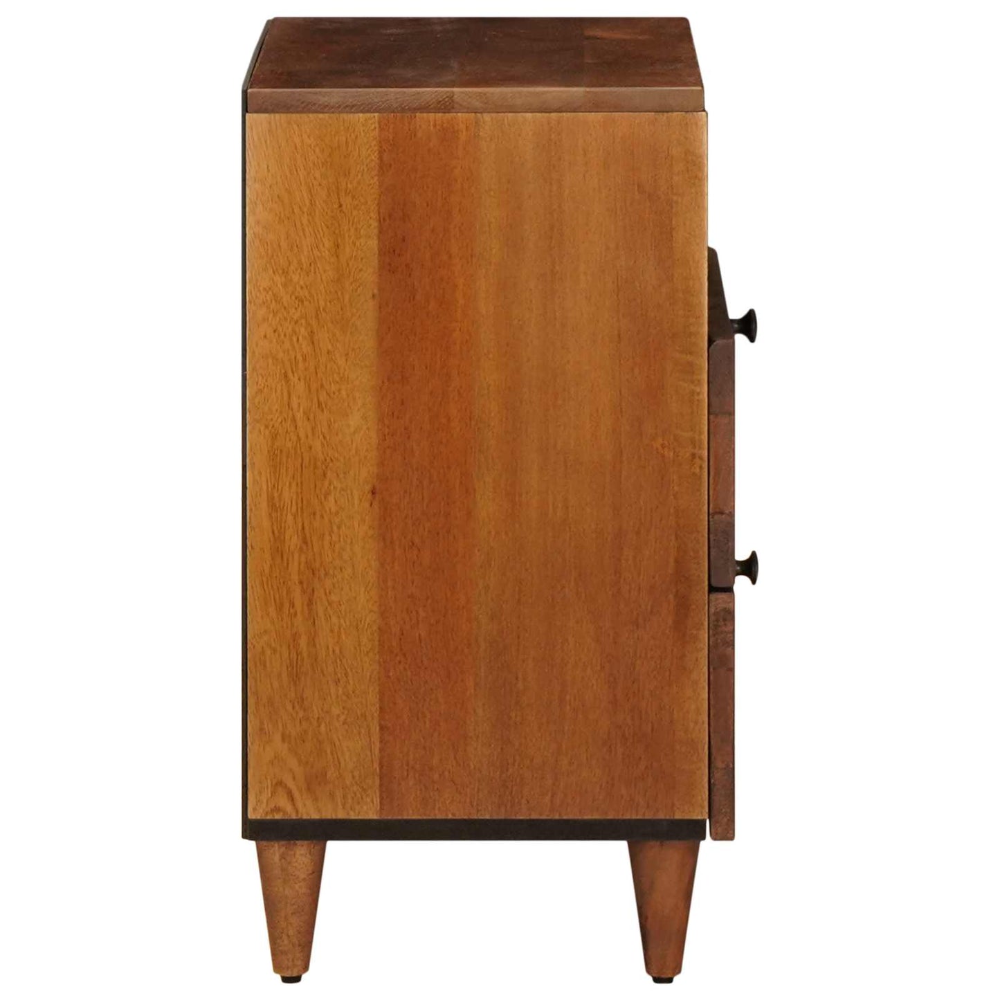 Bedside Cabinet Brown 50 x 33 x 62 cm Solid Mango Wood